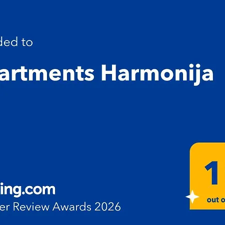 Harmonija Апартаменты *